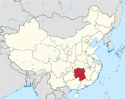 Hunan Province In China Map