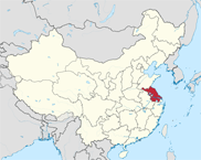 Jiangsu Province In China Map