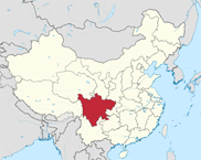 Sichuan Province In China Map