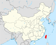Taiwan Province In China Map