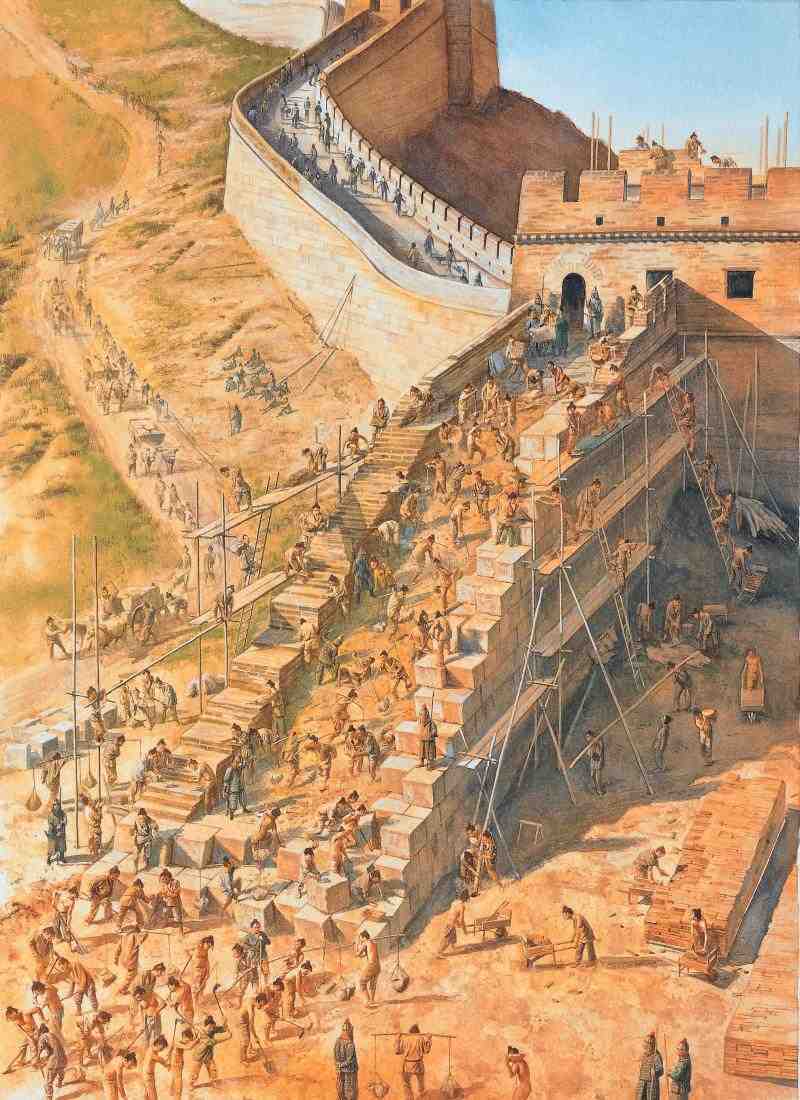 Construction Material of Great Wall
