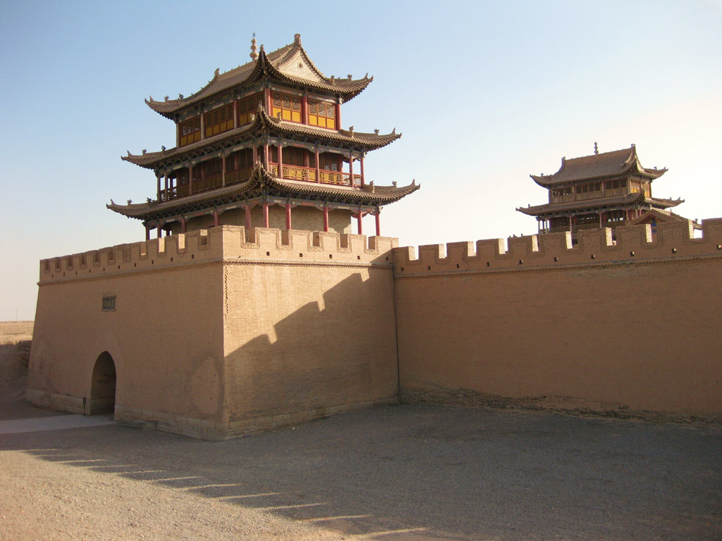 Great Wall Sections - Jiayuguan Photos