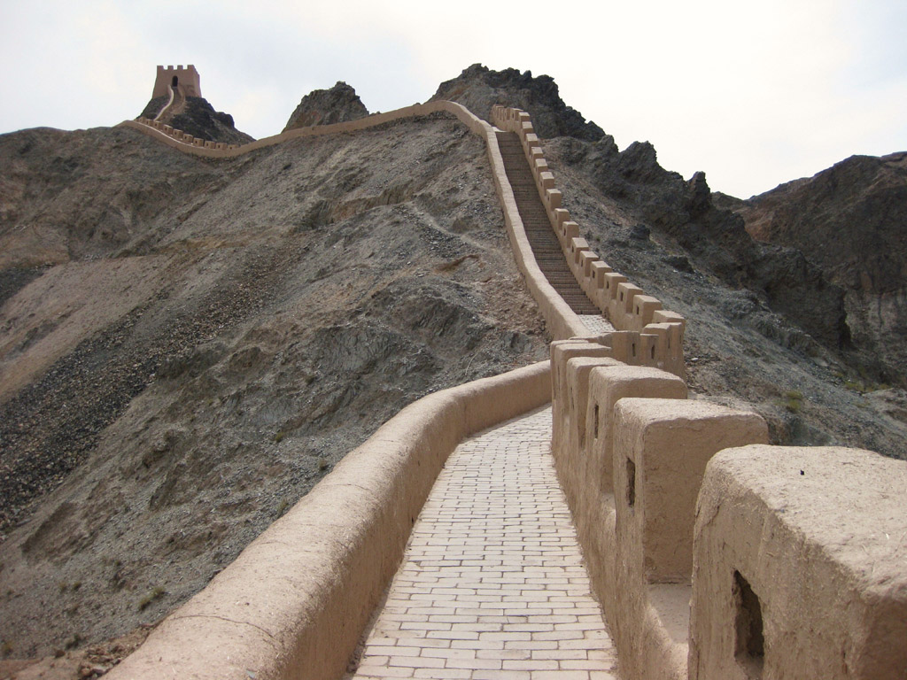 Great Wall Sections - Shiguanxia Photos