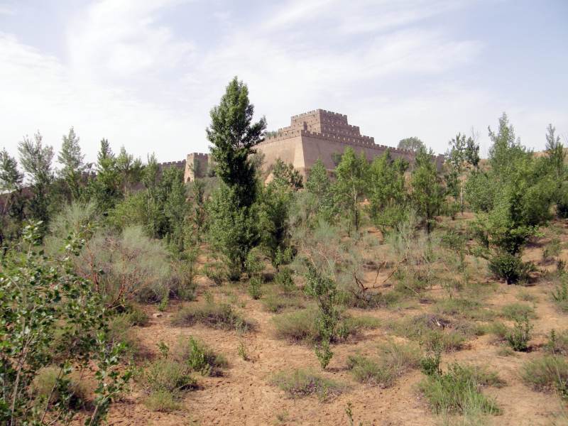 Great Wall Sections - Yulin Photos