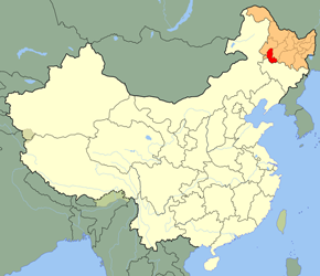 The Location of Daqingin China Map