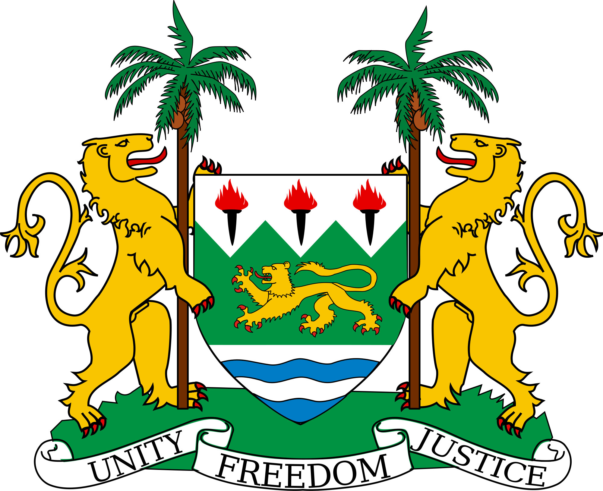 Emblem of Sierra Leone