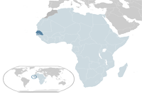 Location of Senegal