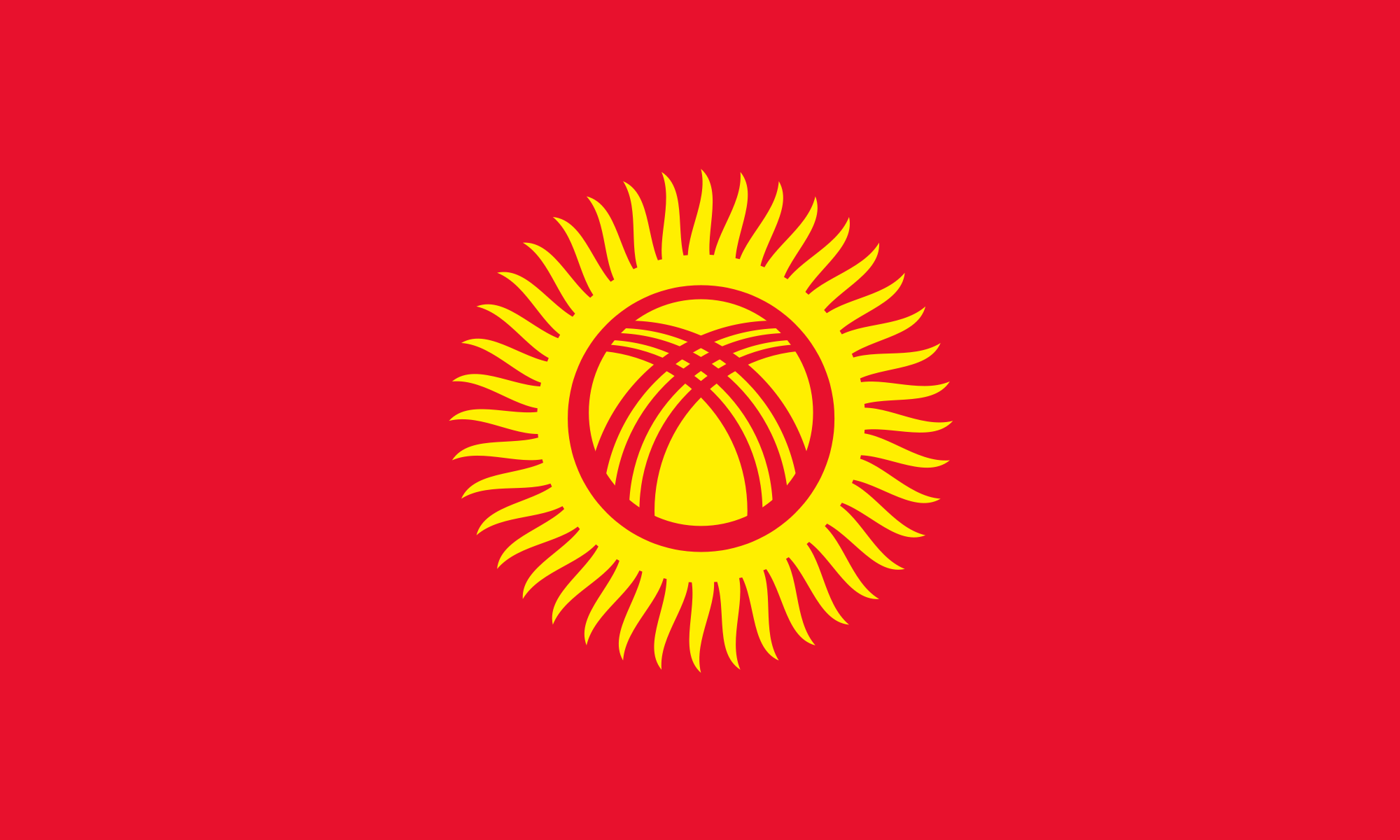 Kyrgyzstan Flag