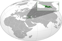 Georgia Location in World Map