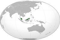 Malaysia Location in World Map
