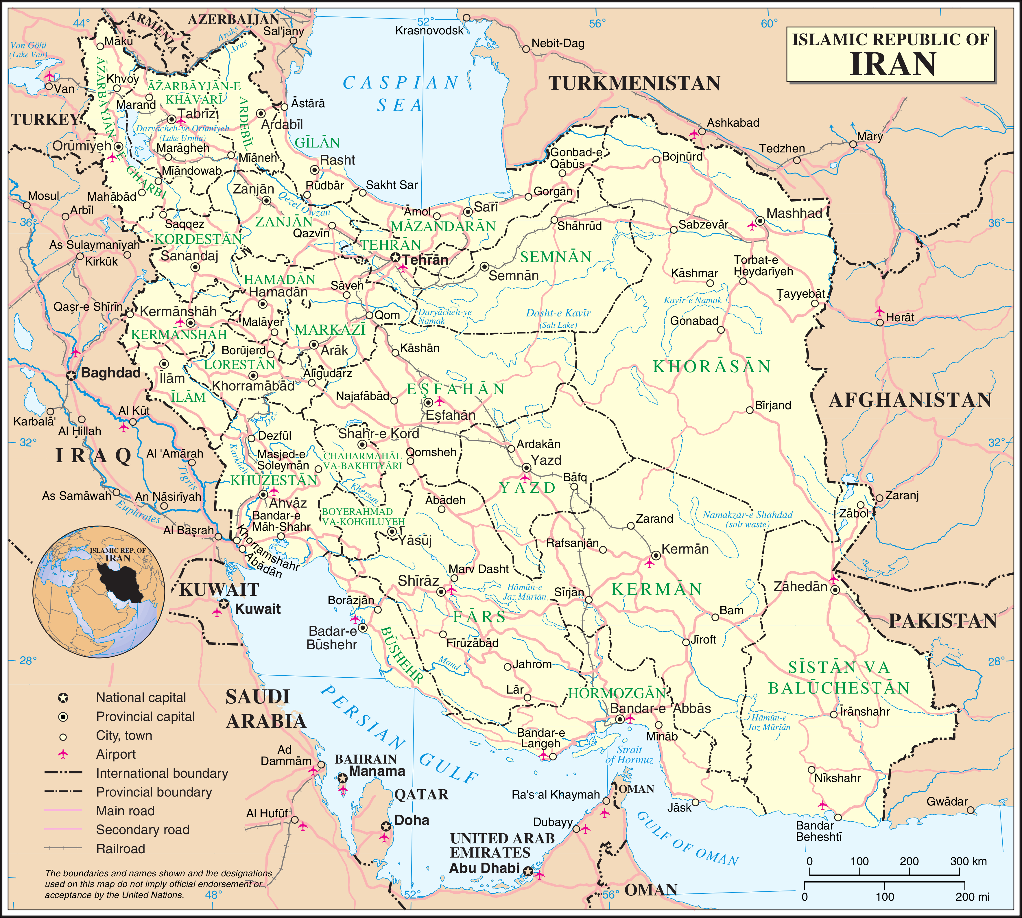 Iran Map