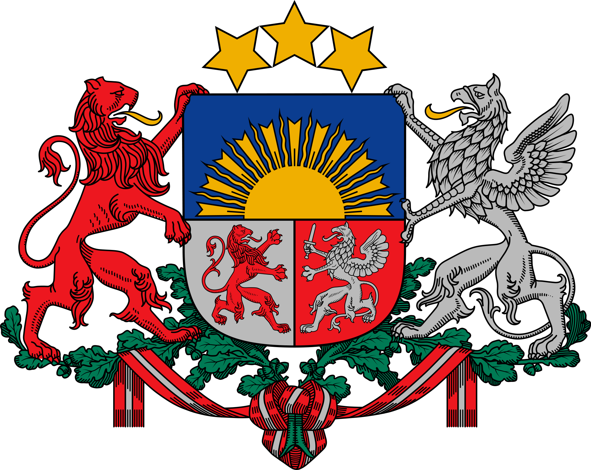 Latvia Emblem