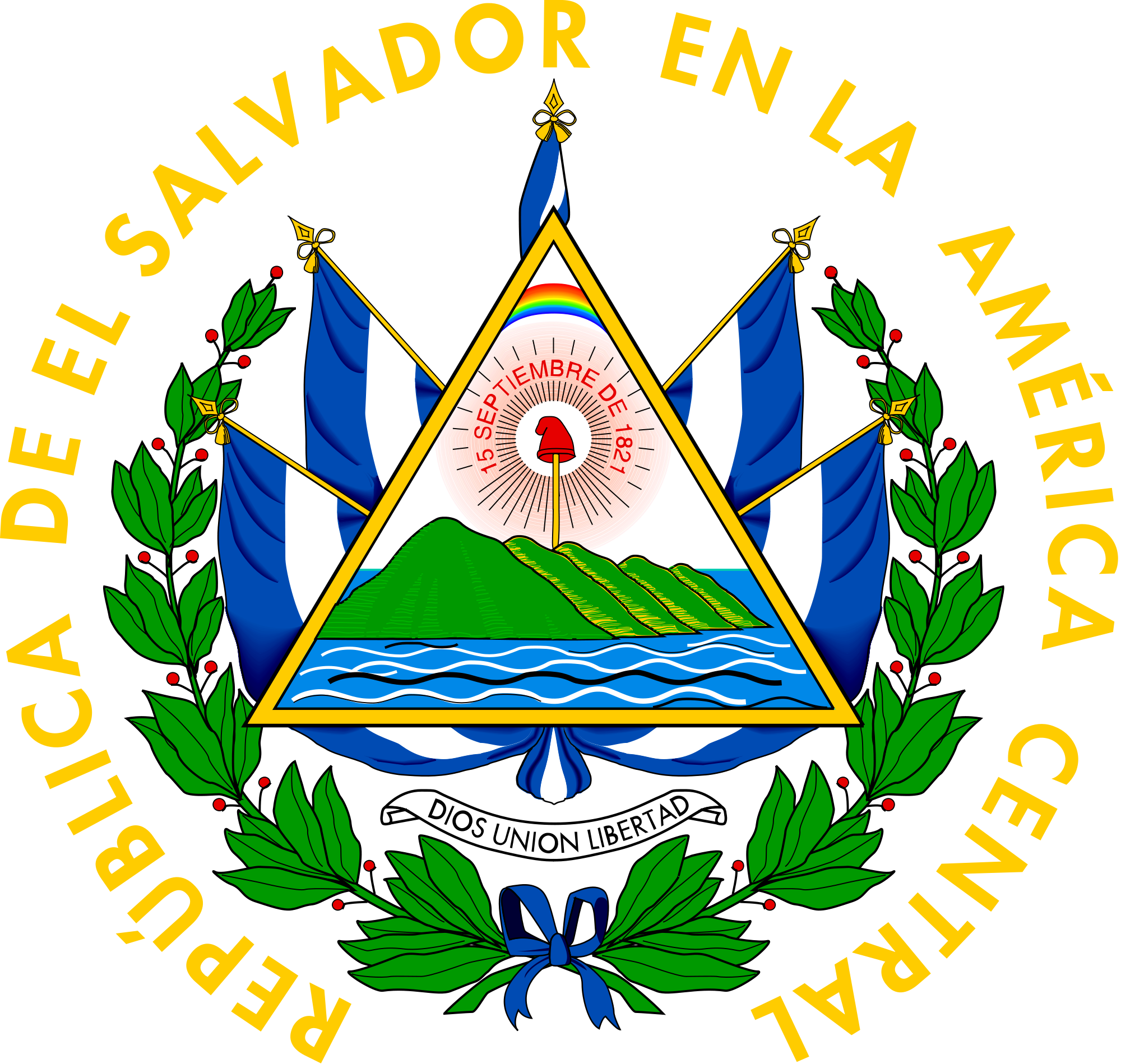 El Salvador Emblem