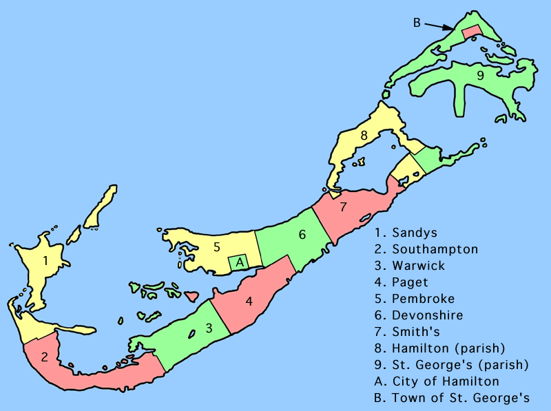 bermuda Map
