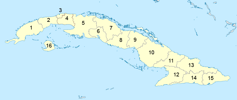 cuba Map