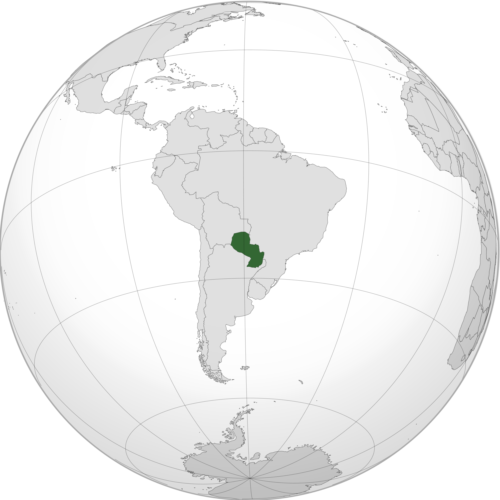 paraguay Map