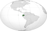 ecuador Location in World Map