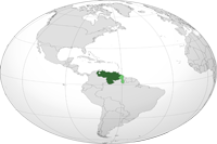 venezuela Location in World Map